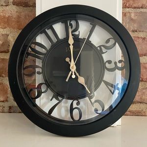 Black decorative clock